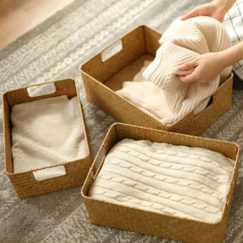 Bathroom storage basket