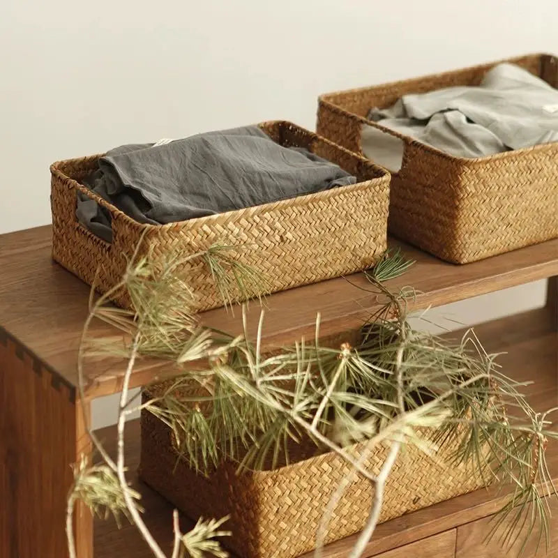 Bathroom storage basket