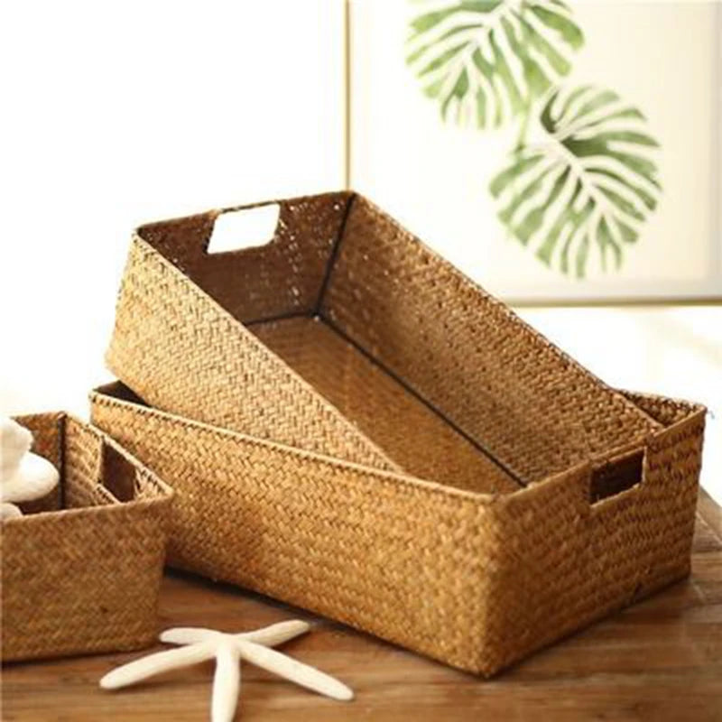 Bathroom storage basket