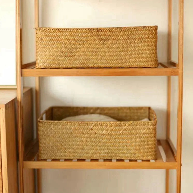 Bathroom storage basket