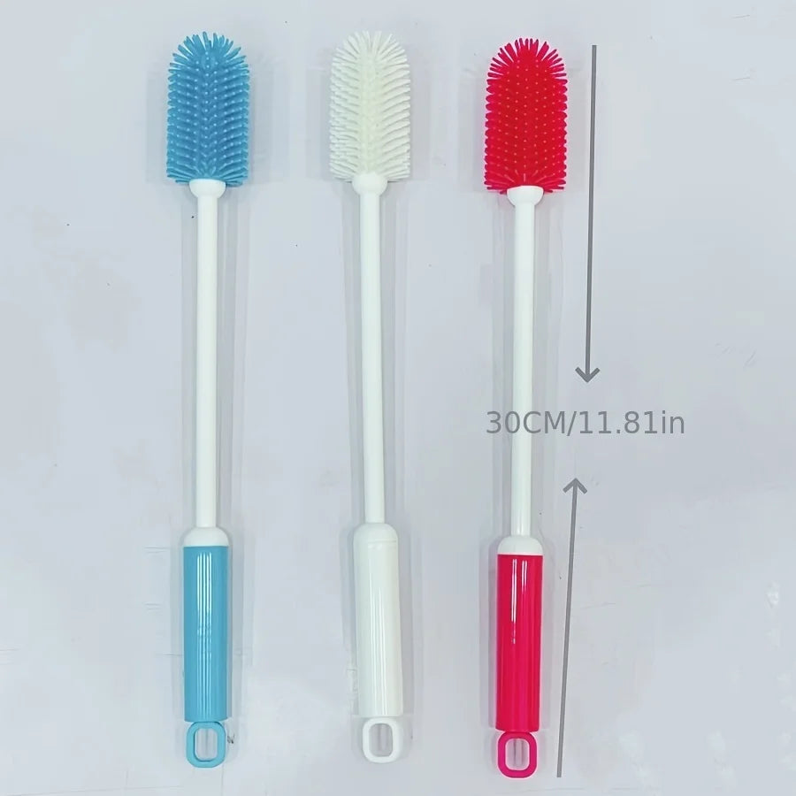 Silicone cleaning brush