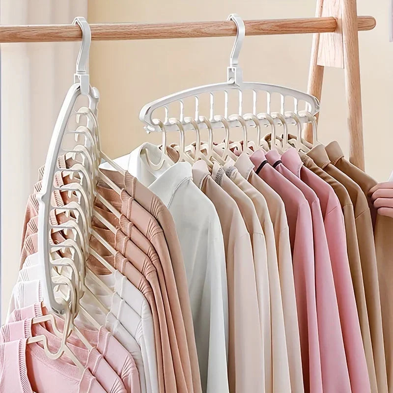 Closet organizer hanger