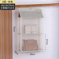 Hanging closet organizer