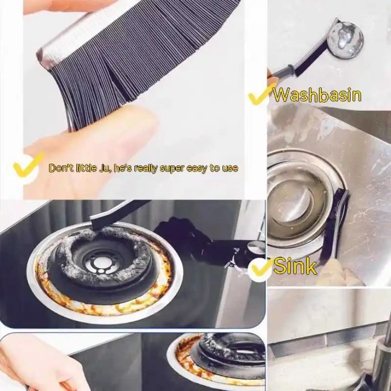 Cleaning brush set