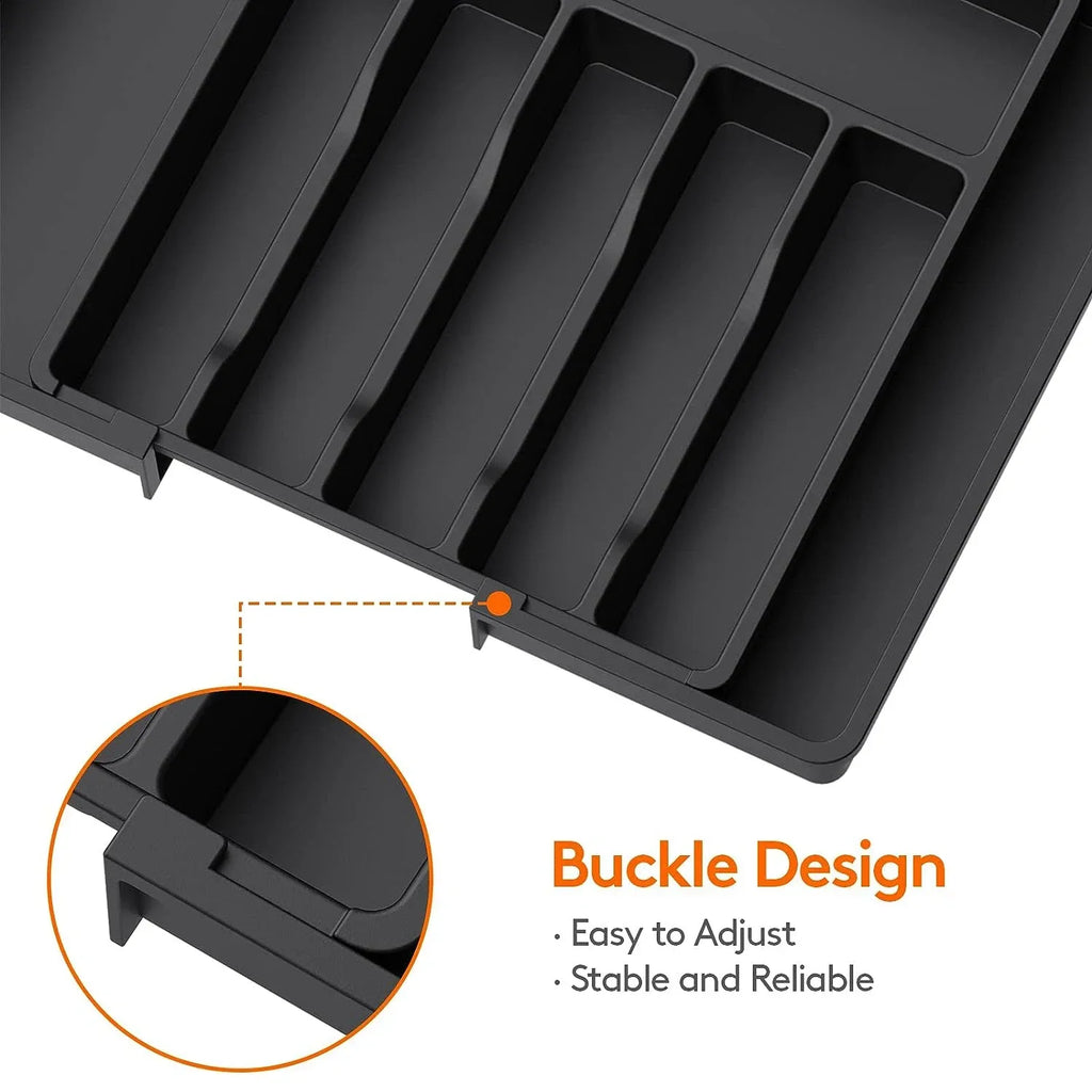 Adjustable drawer organizer