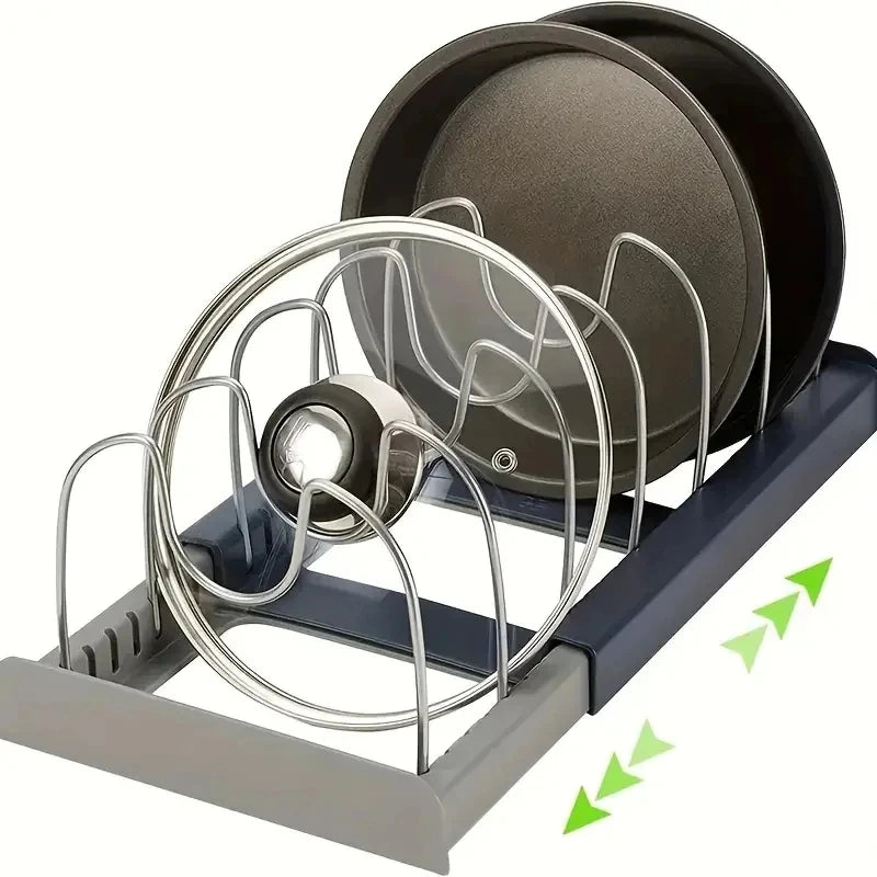 Pot lid organizer