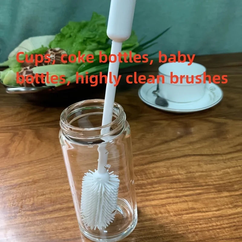 Silicone cleaning brush