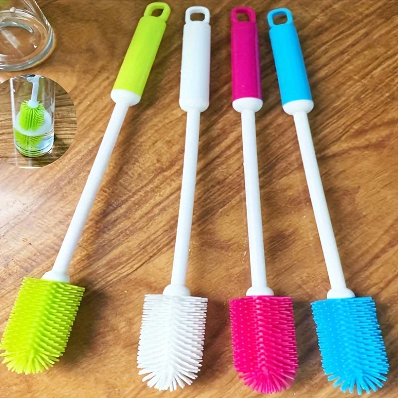 Silicone cleaning brush