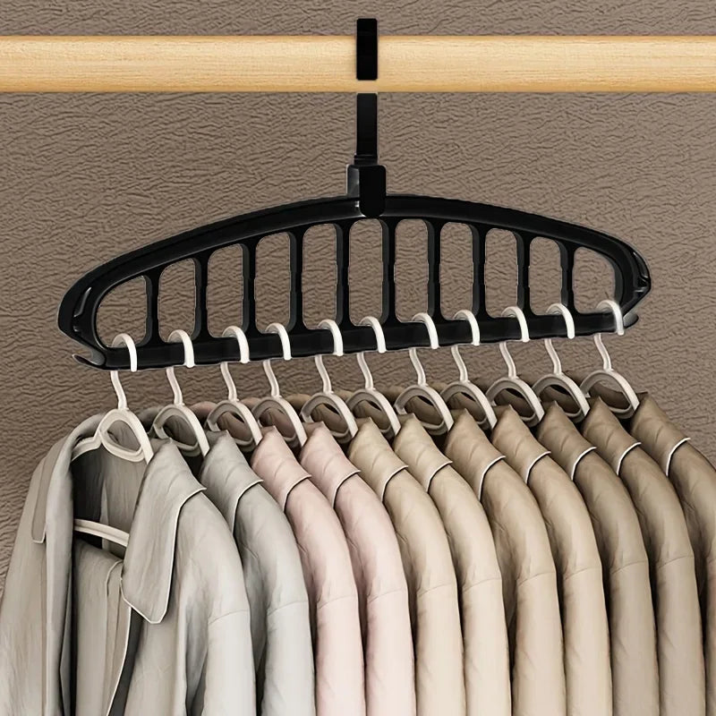 Closet organizer hanger