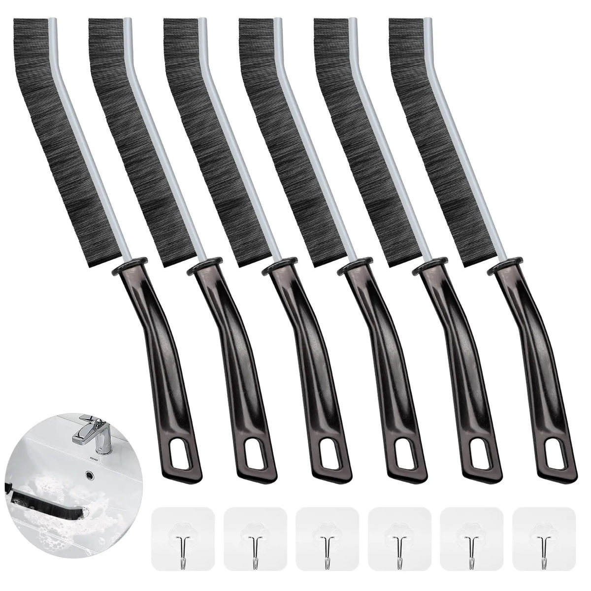 Cleaning brush set