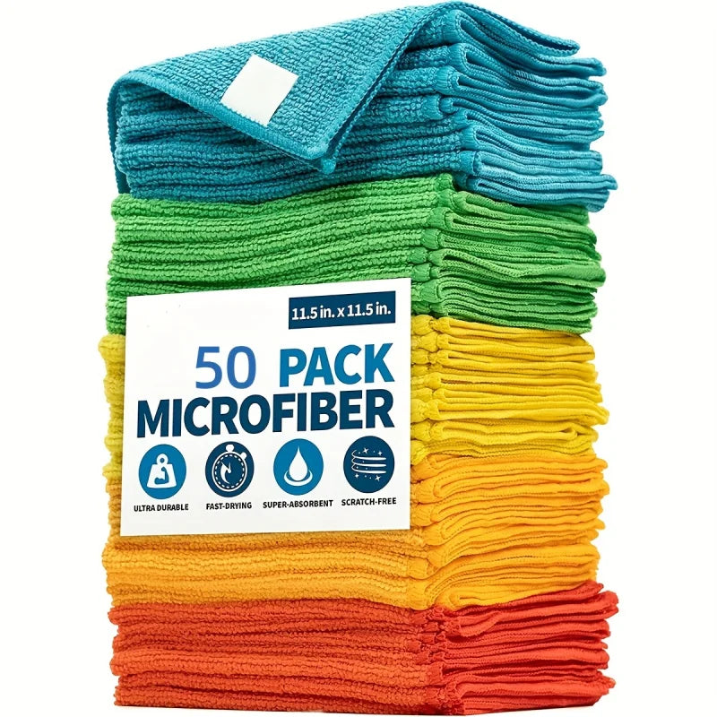 Microfiber cleaning cloths