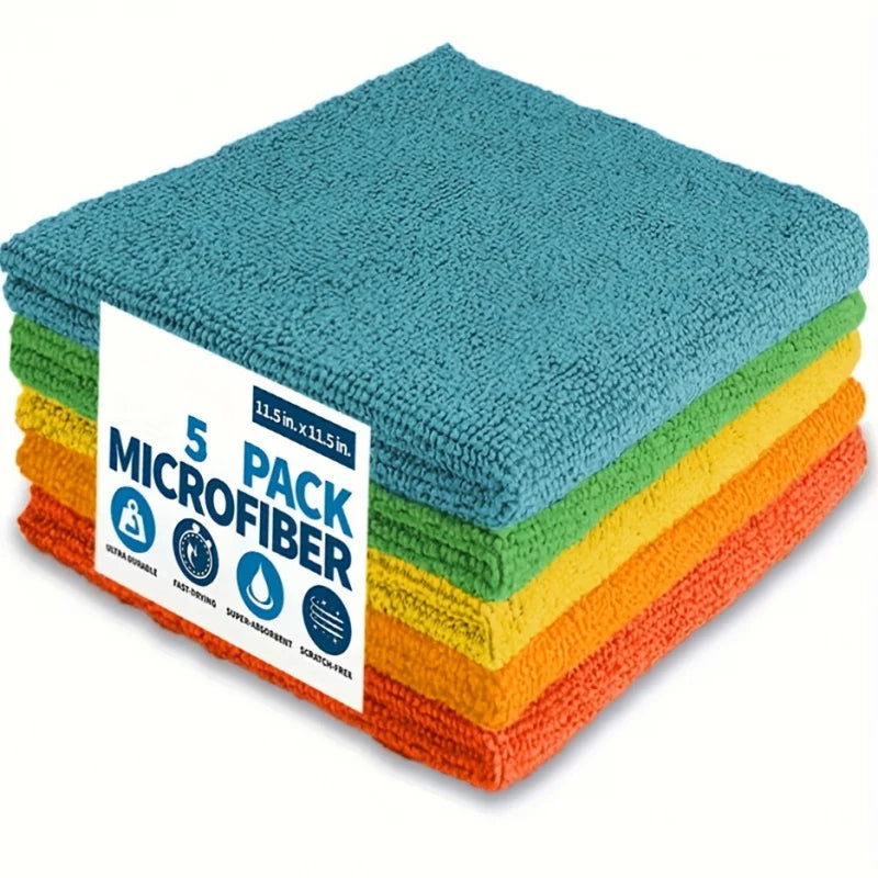 Microfiber cleaning cloths