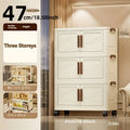 Foldable storage boxes