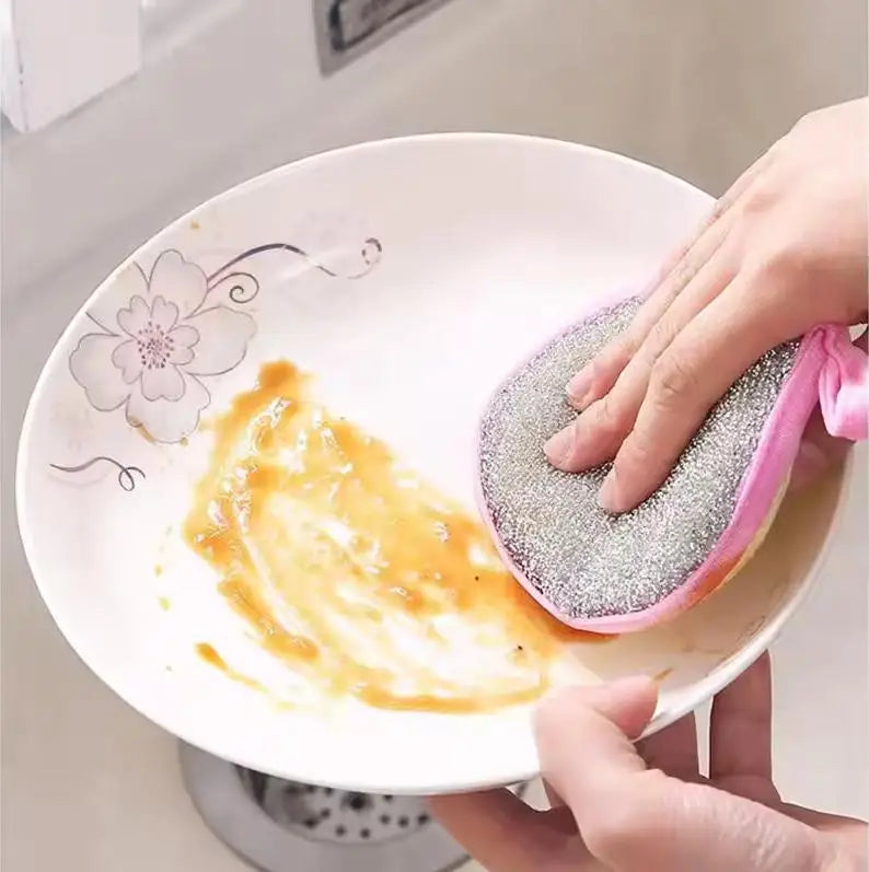 Reusable cleaning sponge