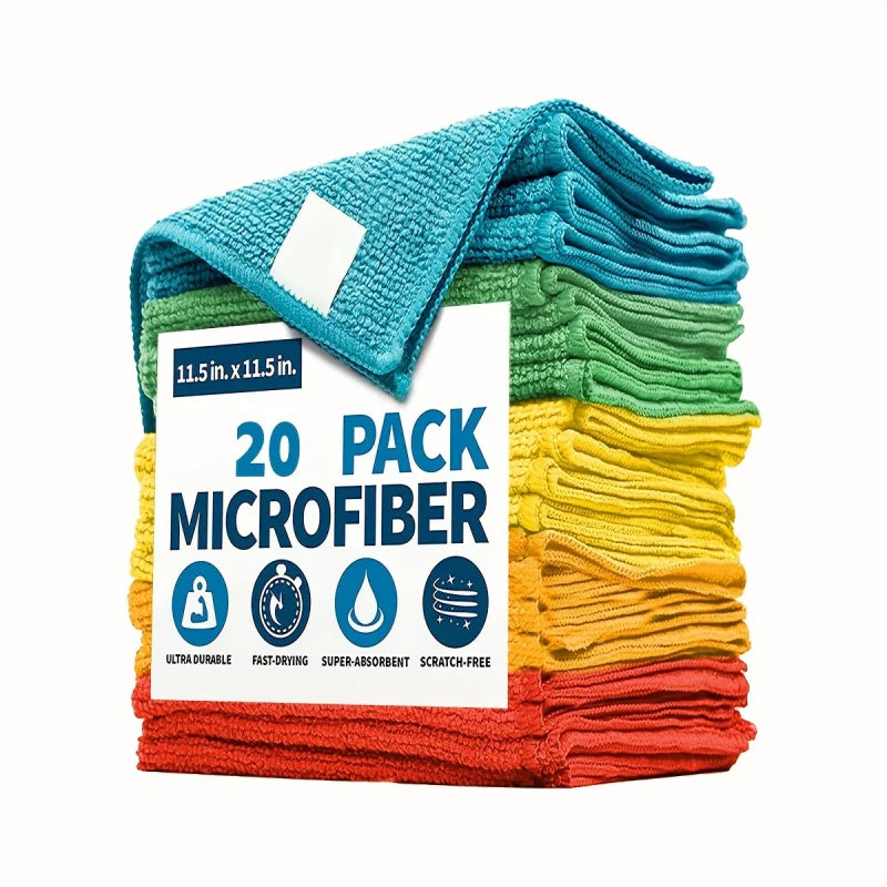 Microfiber cleaning cloths