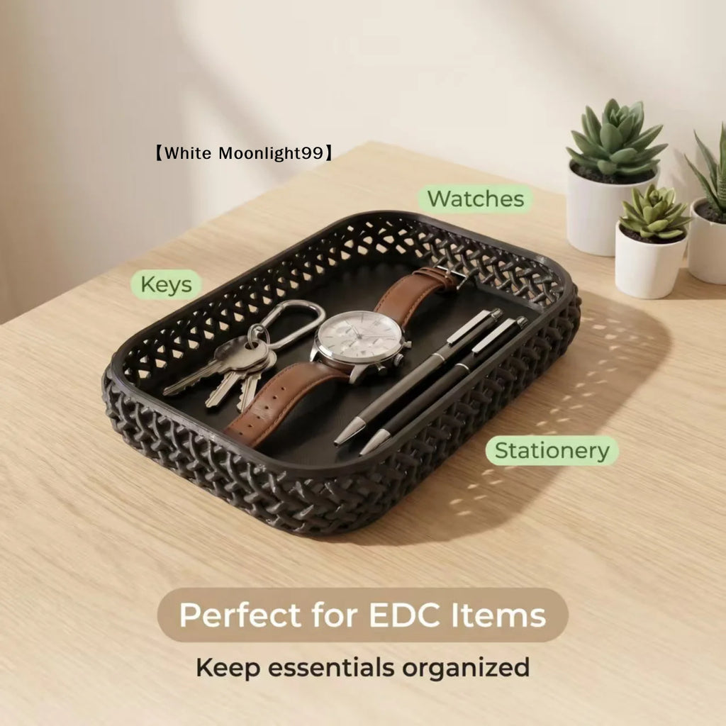 Entryway organizer tray