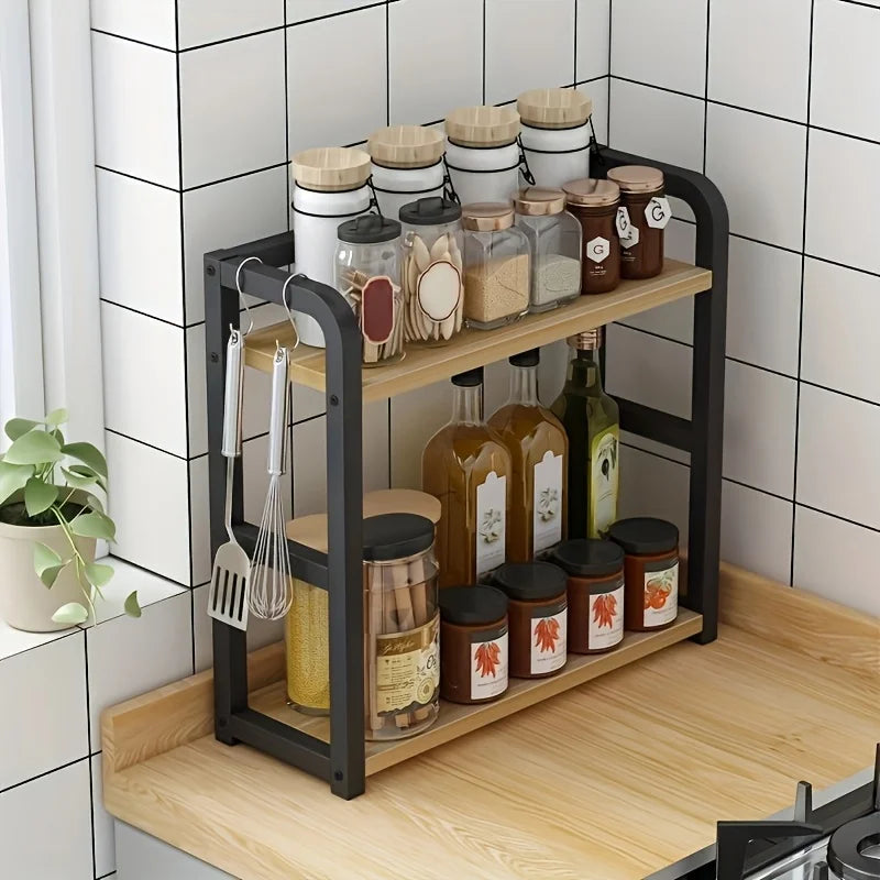 Kitchen shelf riser