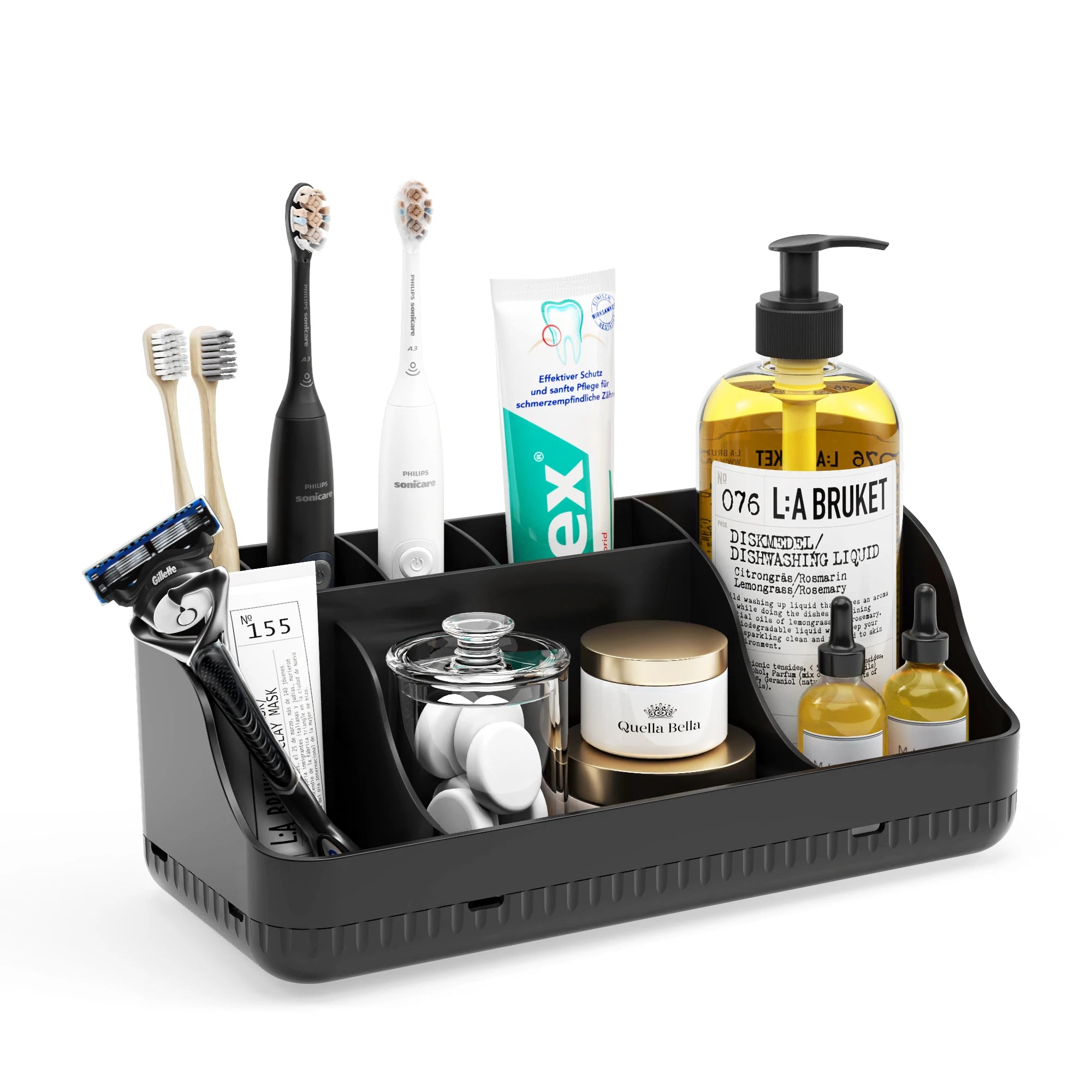 Bathroom countertop organizer